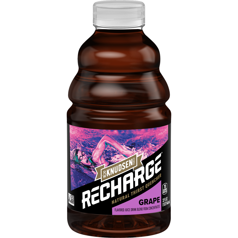 Recharge Grape Flavored Sports Drink with Electrolytes