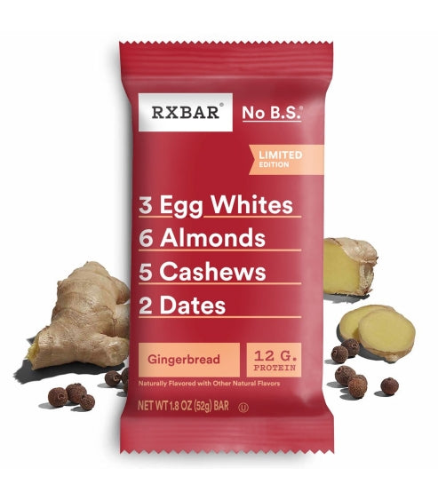 RXBAR Gingerbread - Box of 12