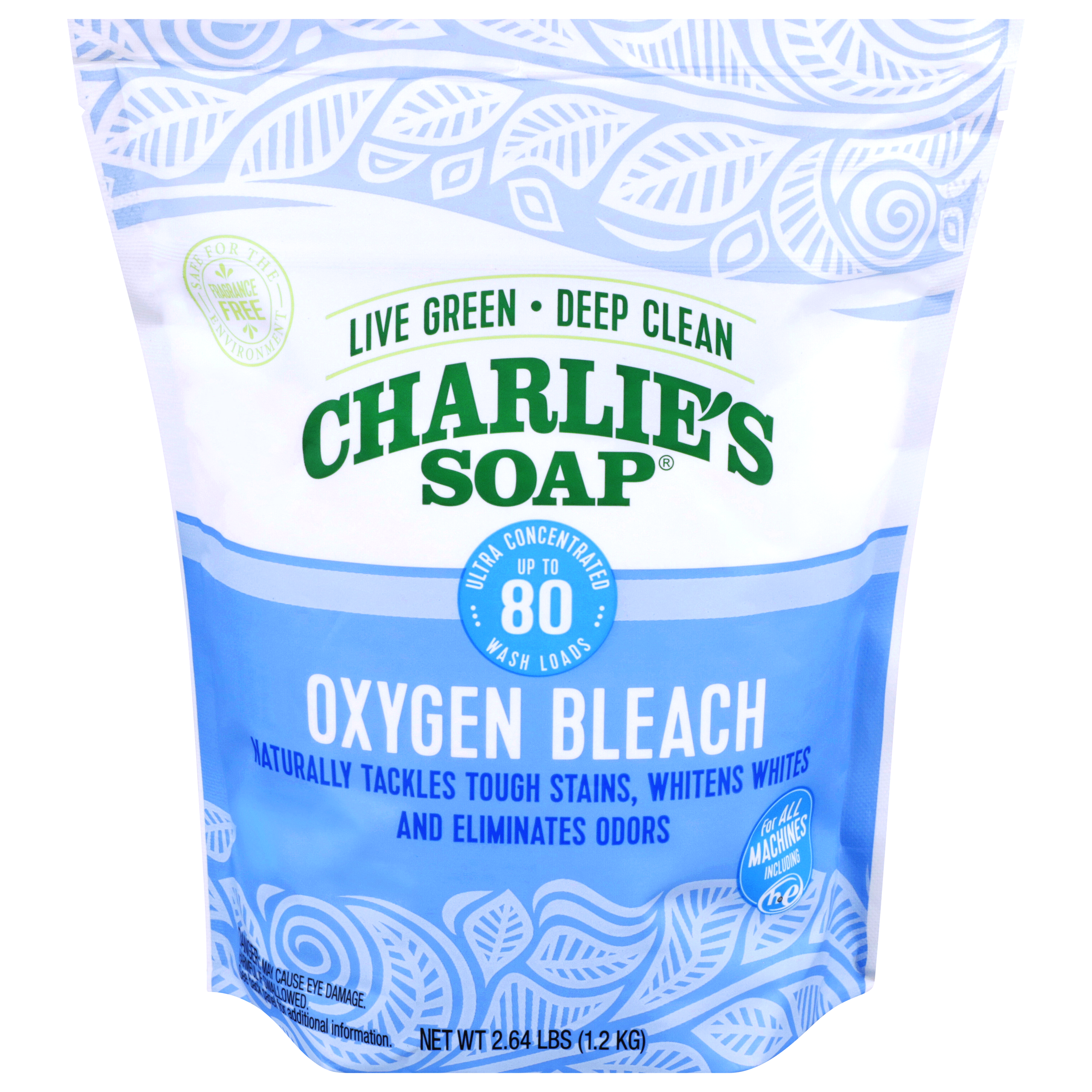 Charlie's Soap Oxygen Bleach: Non-Chlorine Bleach