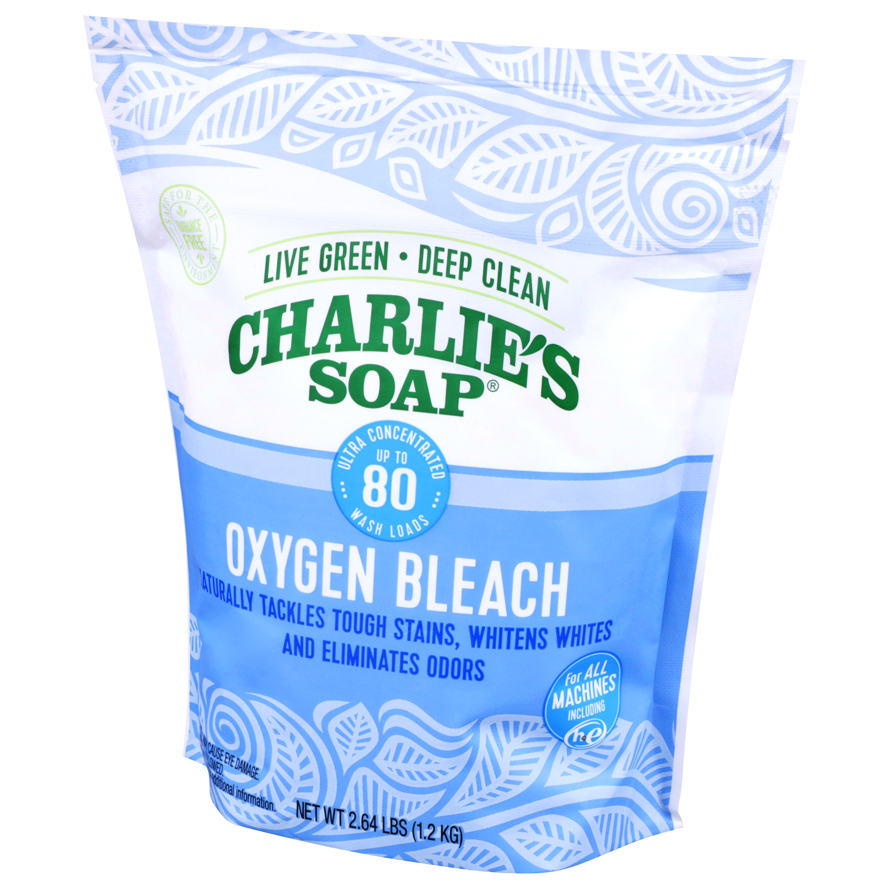 Charlie's Soap Oxygen Bleach: Non-Chlorine Bleach