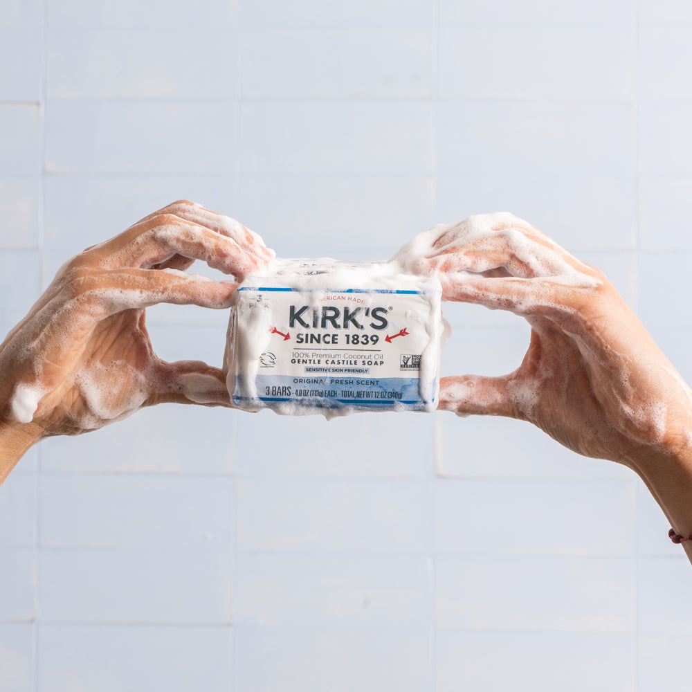 Original Fresh Scent Traditional Castile Bar Soap 3 Pack