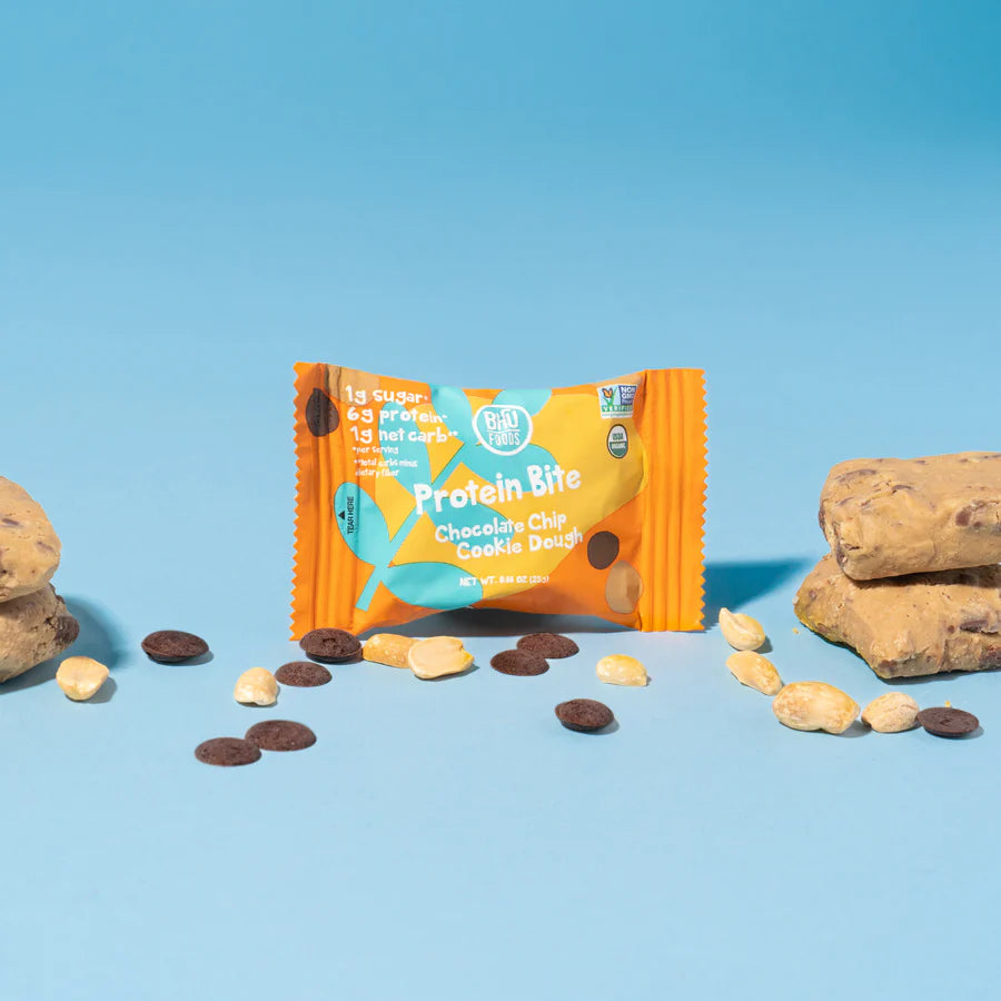 BHU Foods Chocolate Chip Cookie Dough Bites ( 6 X 5.29 OZ )