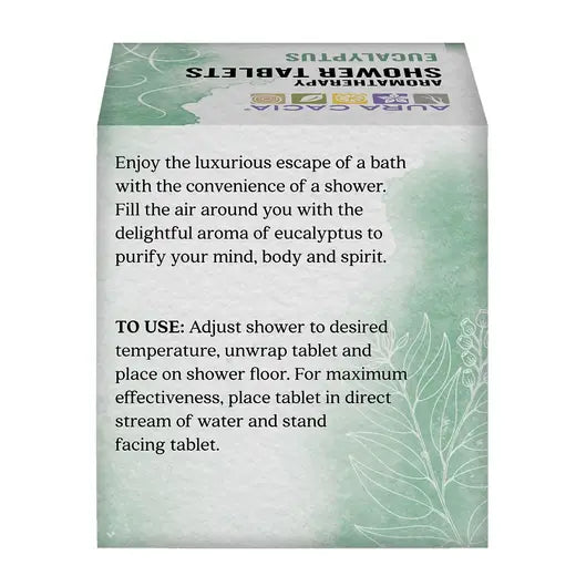 Eucalyptus Shower Tablets 3 oz.