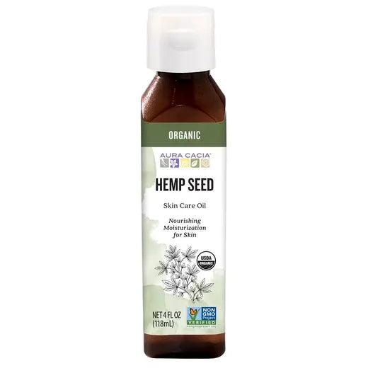 Organic Hemp Seed Oil 4.0 fl. oz.