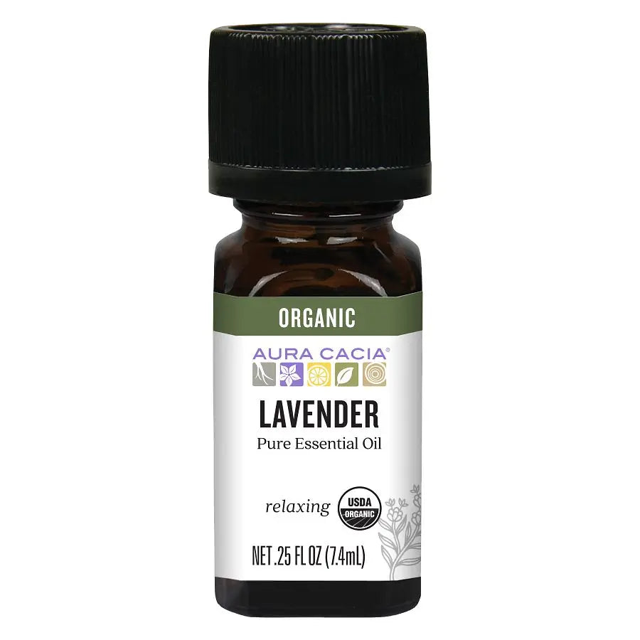 Organic Lavender Essential Oil 0.25 fl. oz.