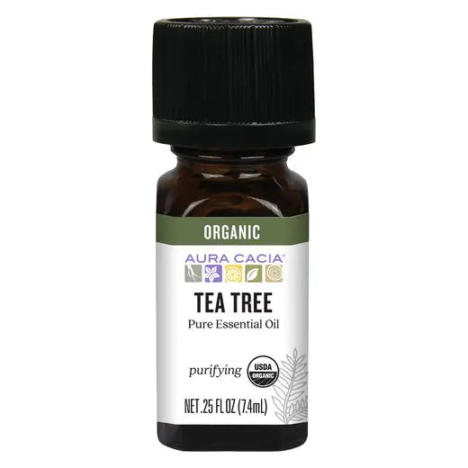 Organic Tea Tree Essential Oil 0.25 fl. oz.