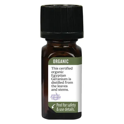 Organic Geranium Essential Oil 0.25 fl. oz.