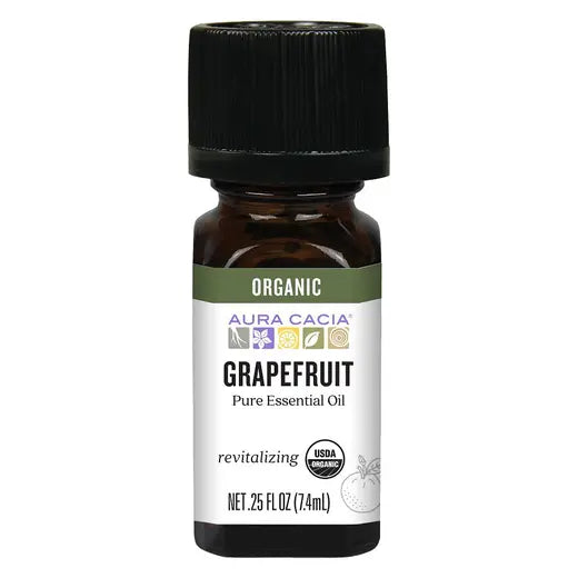 Organic Grapefruit Essential Oil 0.25 fl. oz.