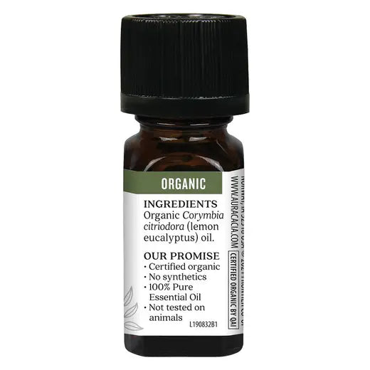Organic Lemon Eucalyptus Essential Oil 0.25 fl. oz.