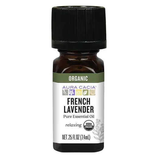 Organic French Lavender Essential Oil 0.25 fl. oz.