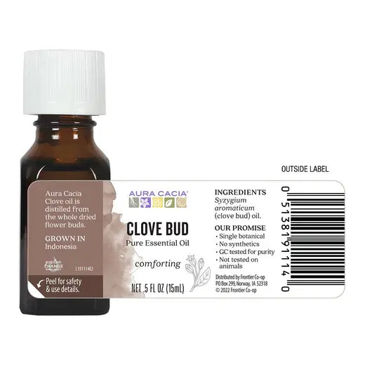 Clove Bud Essential Oil 0.5 fl. oz.