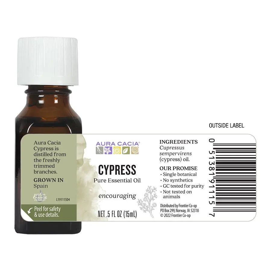 Cypress Essential Oil 0.5 fl. oz.
