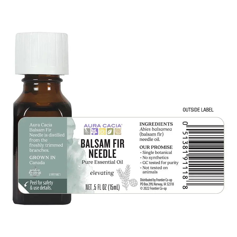 Balsam Fir Needle Essential Oil 0.5 fl. oz.