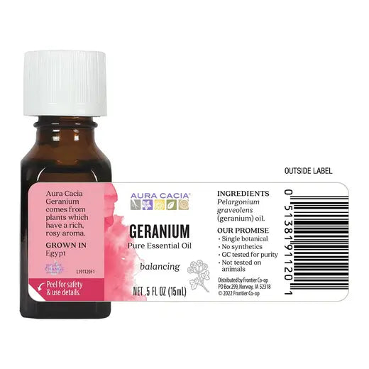 Geranium Essential Oil 0.5 fl. oz.