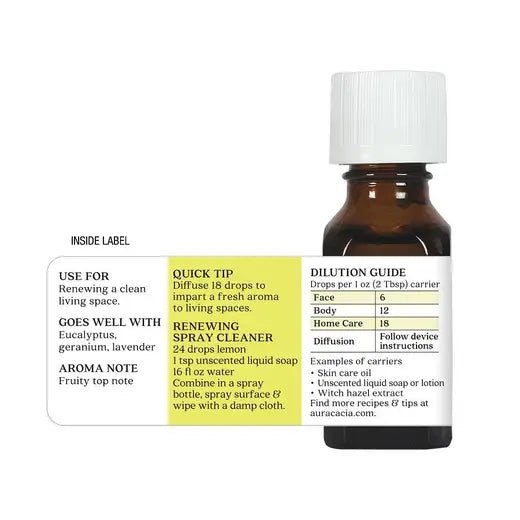 Lemon Essential Oil 0.5 fl. oz.