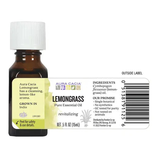 Lemongrass Essential Oil 0.5 fl. oz.