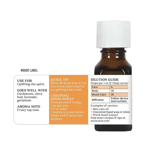 Sweet Orange Essential Oil 0.5 fl. oz.