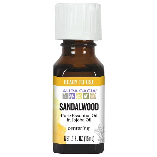 Sandalwood (in jojoba oil) 0.5 fl. oz.