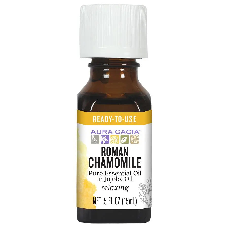 Roman Chamomile (in jojoba oil) 0.5 fl. oz.