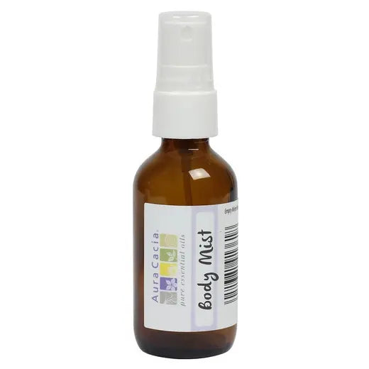Amber Mist Bottle with Writable Label 2 fl. oz.