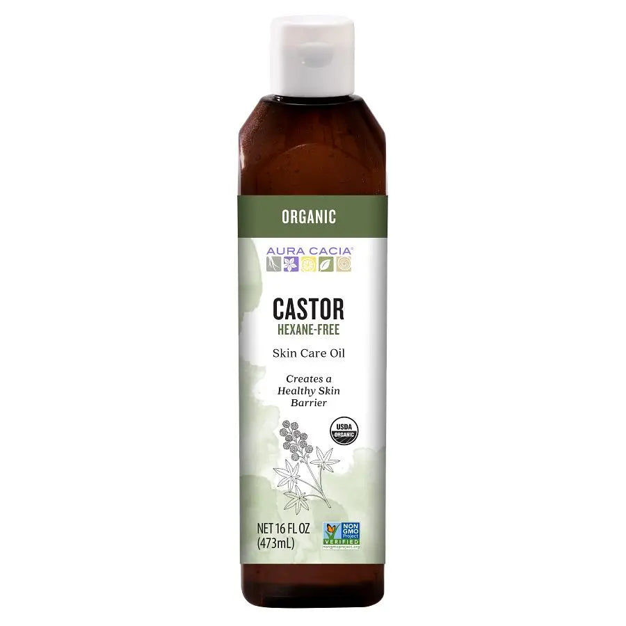 Organic Castor Oil 16 fl. oz.