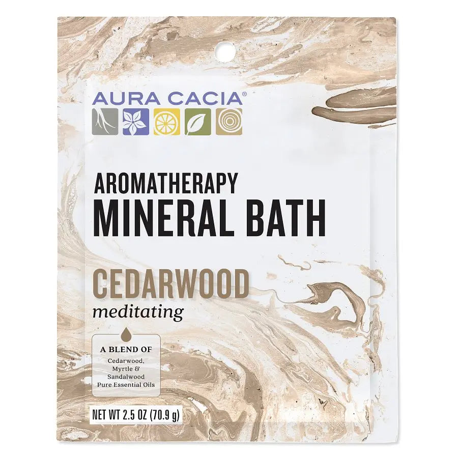 Cedarwood Mineral Bath 2.5 oz.
