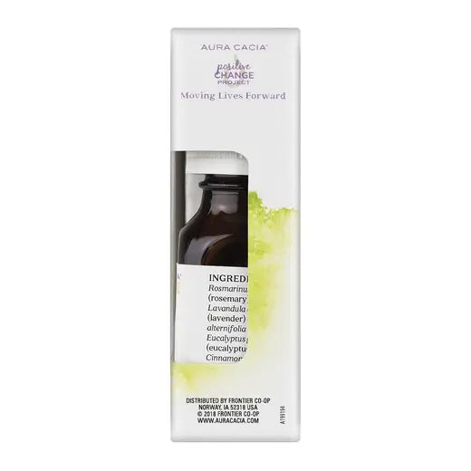 Aura Cacia Rescue Charm Essential Oil Blend, Boxed