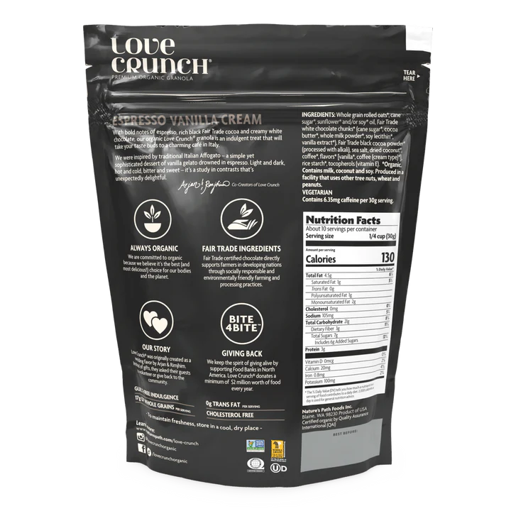 Nature's Path Espresso Vanilla Cream Granola ( 6 X 11.5 OZ )