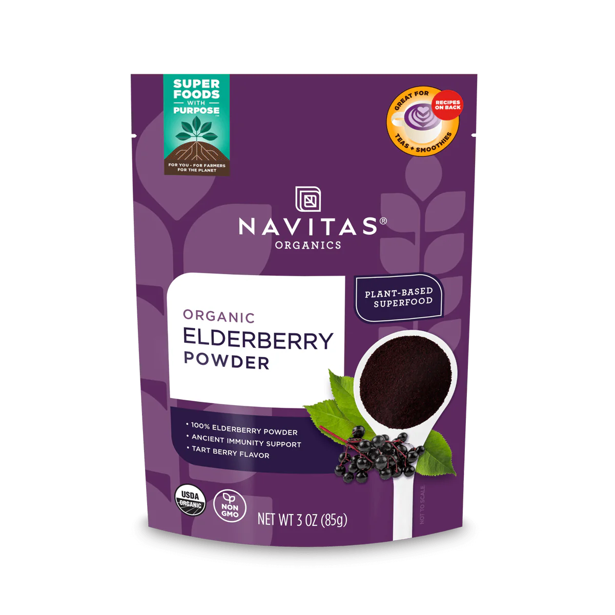 Navitas ORGANIC Elderberry Powder 6 Pack