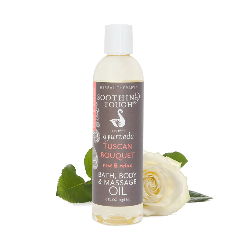Soothing Touch Tuscan Bouquet Bath, Body & Massage Oil 8oz