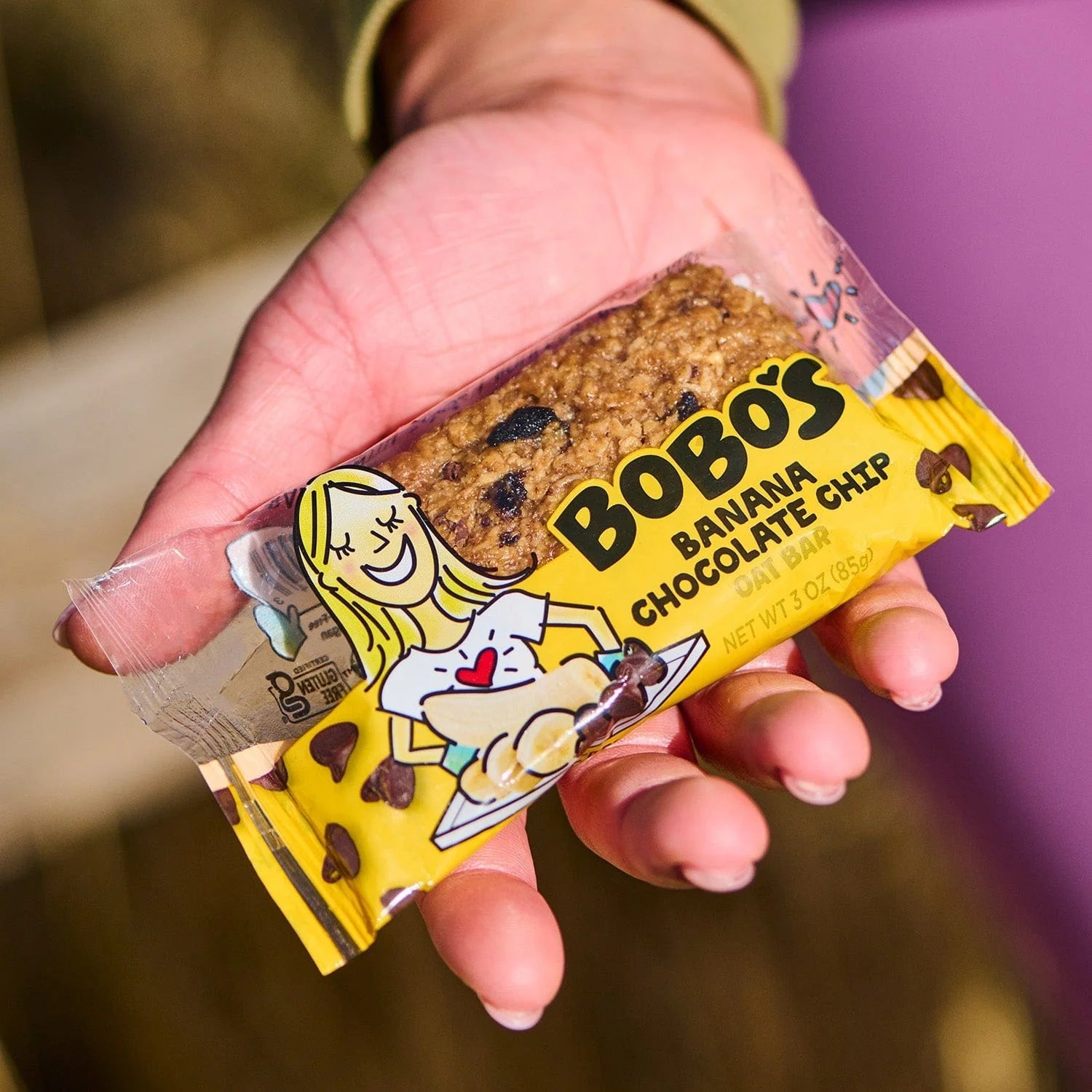 Bobo's Banana Chocolate Chip Oat Bar( 12 X 3 OZ )
