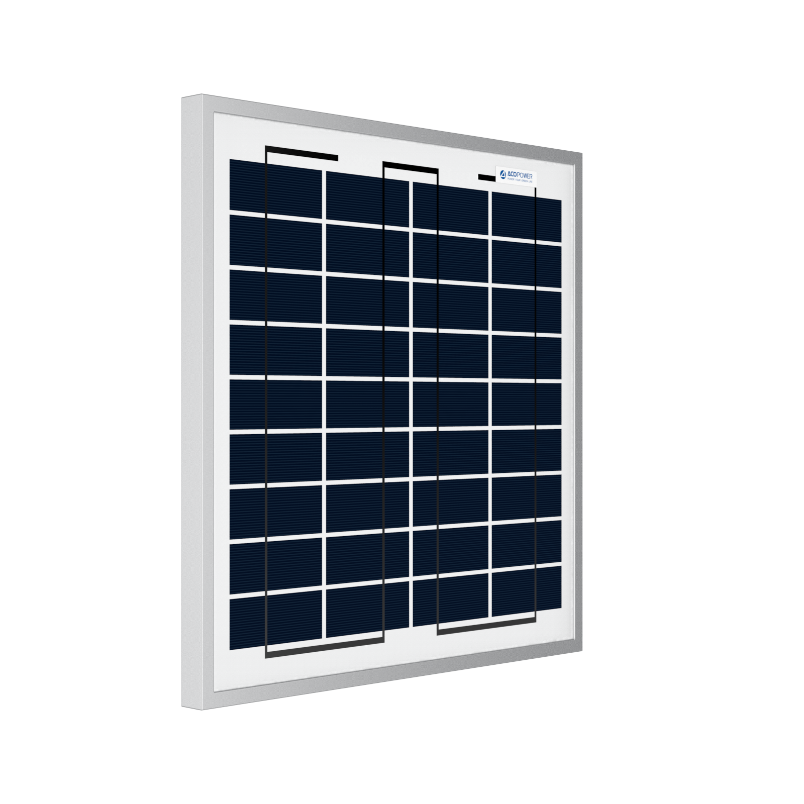 ACOPower 15W Poly Solar Panel for 12 Volt Battery Charging-17