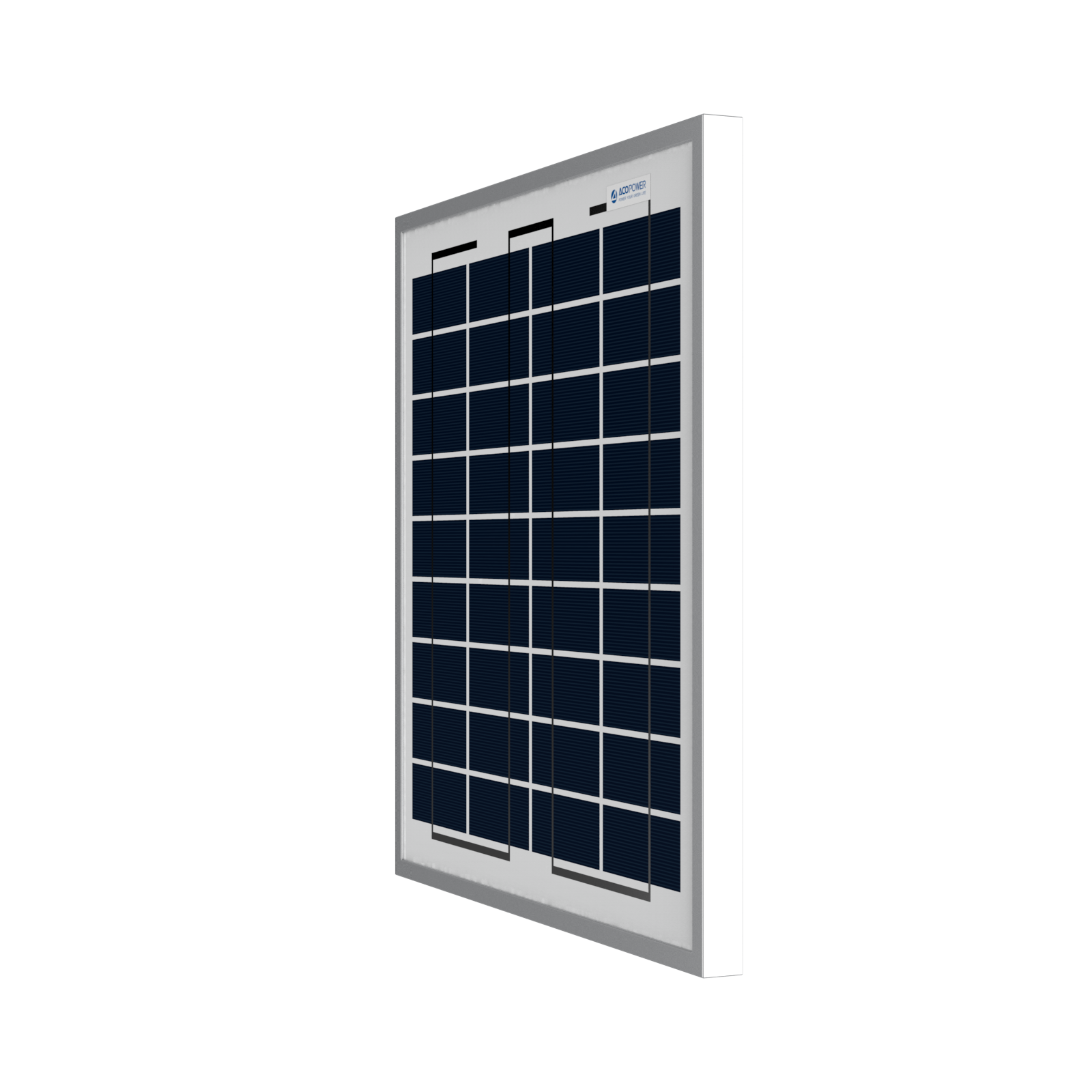 ACOPower 15W Poly Solar Panel for 12 Volt Battery Charging-67