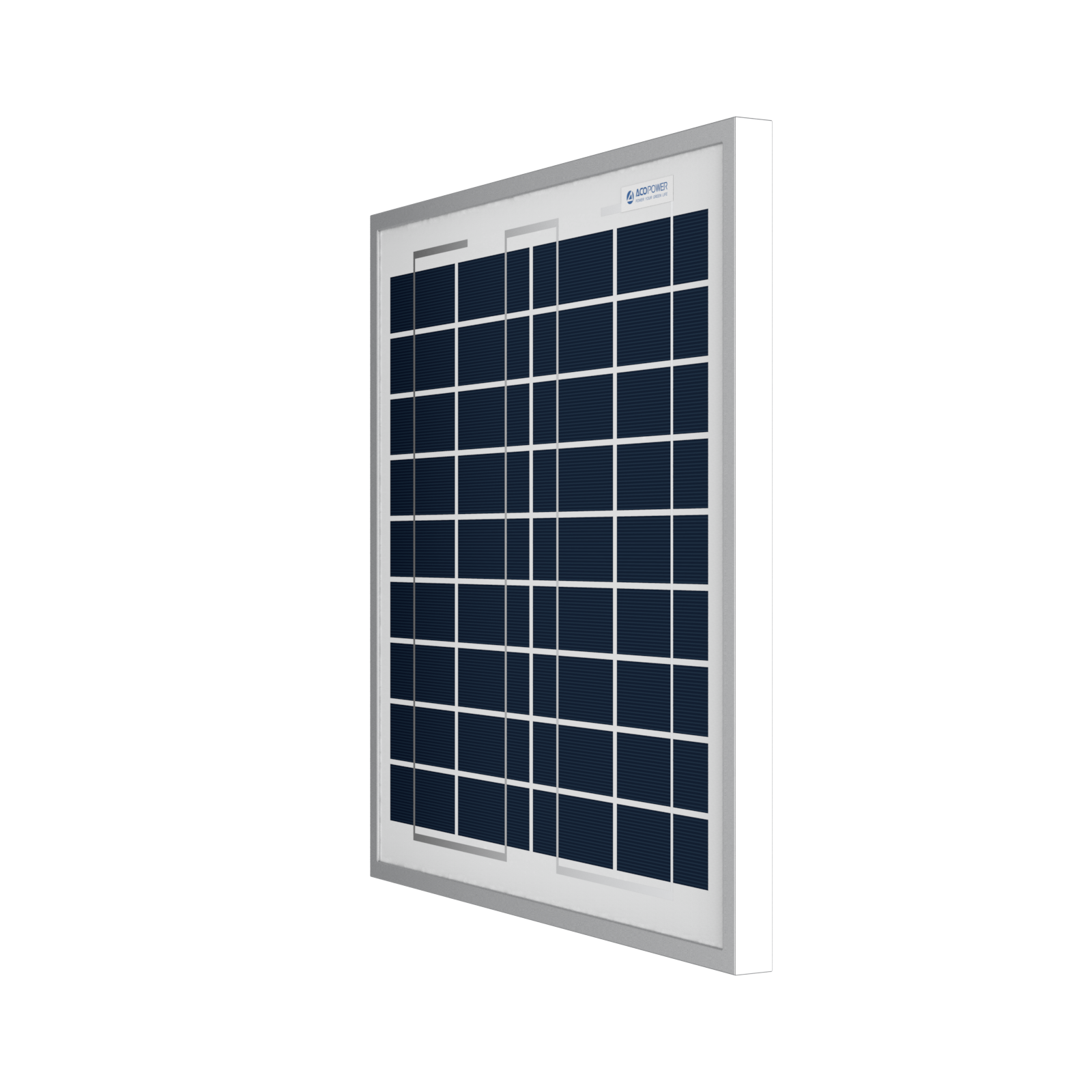 ACOPower 15W Poly Solar Panel for 12 Volt Battery Charging-68