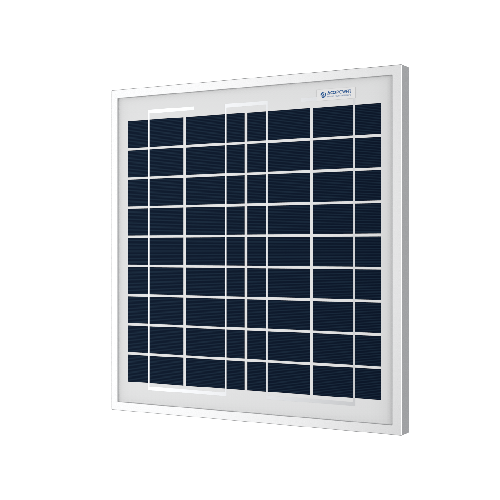 ACOPower 15W Poly Solar Panel for 12 Volt Battery Charging-74