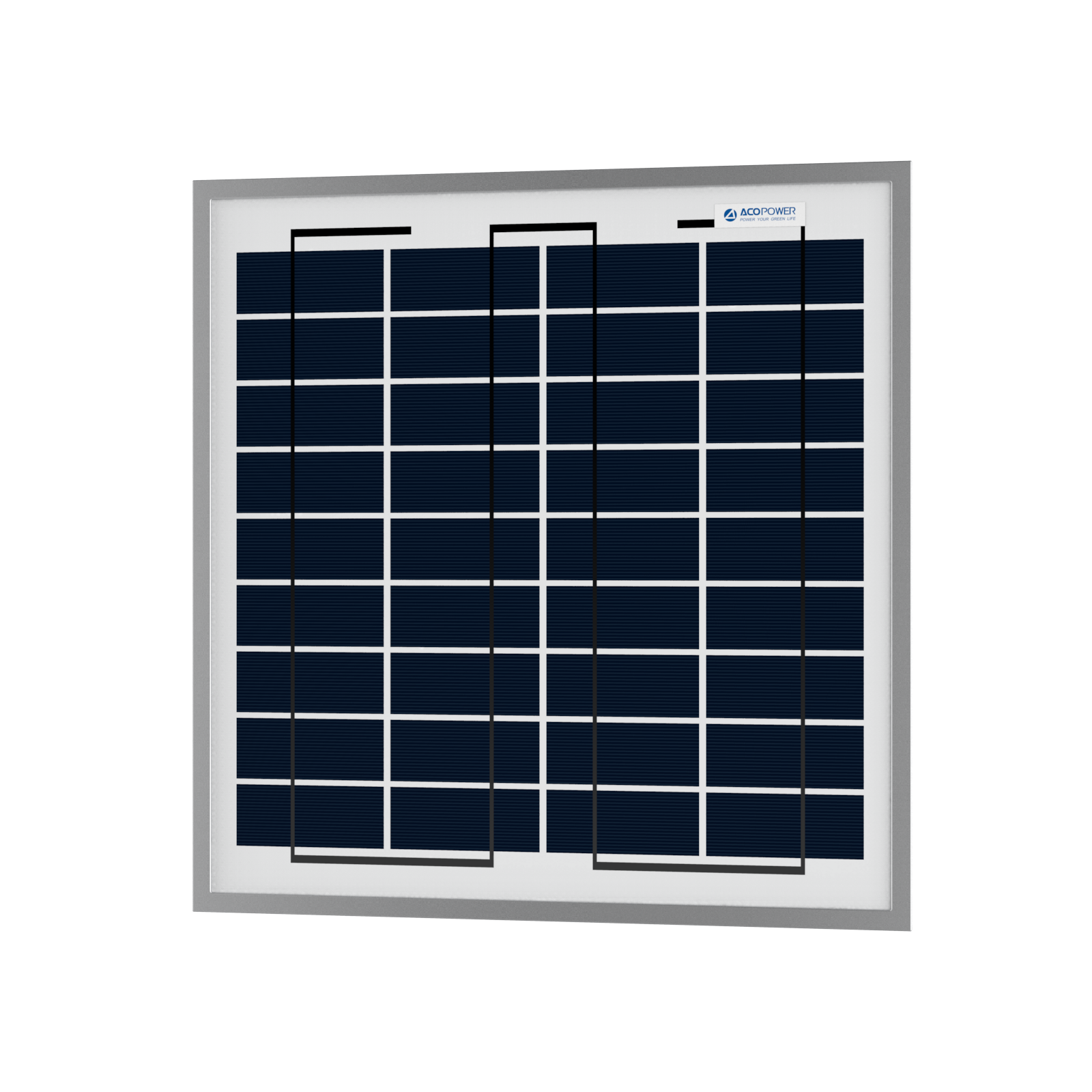 ACOPower 15W Poly Solar Panel for 12 Volt Battery Charging-78