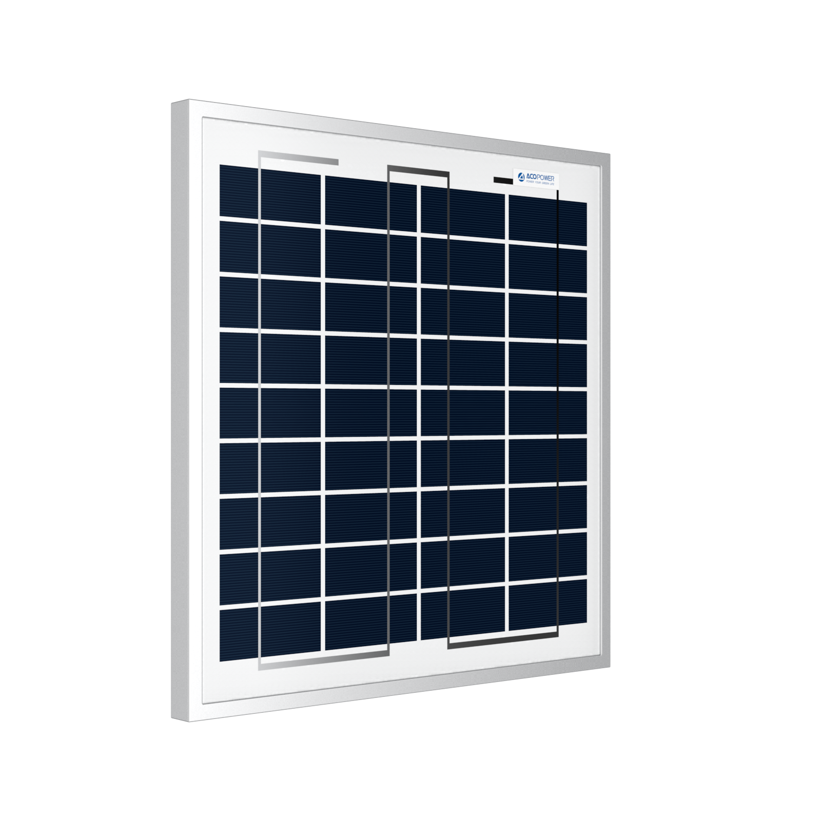 ACOPower 15W Poly Solar Panel for 12 Volt Battery Charging-16