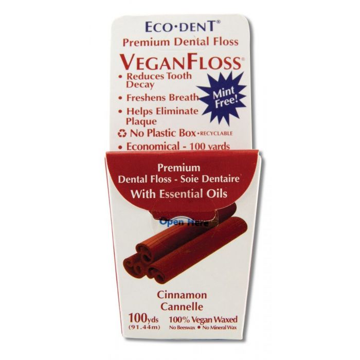GentleFloss VeganFloss Cinnamon 100 yd. Each