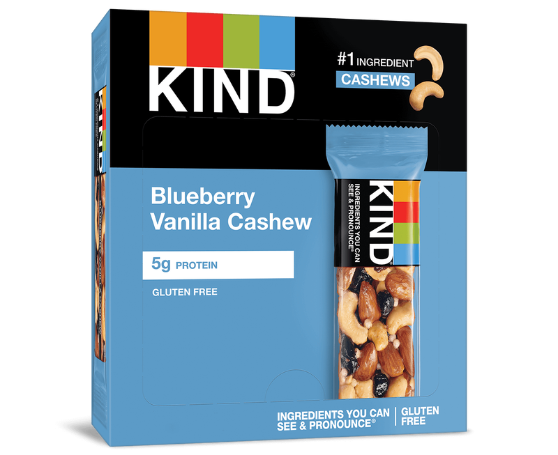 Kind Blueberry Vanilla Cashew Bar (12x1.4OZ )