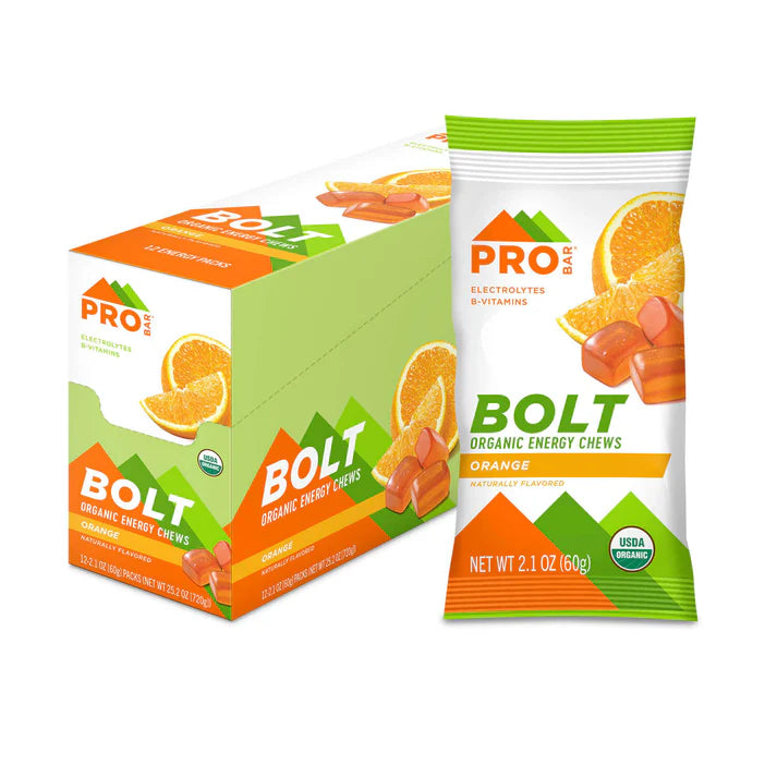 BOLT Organic Energy Chews Orange