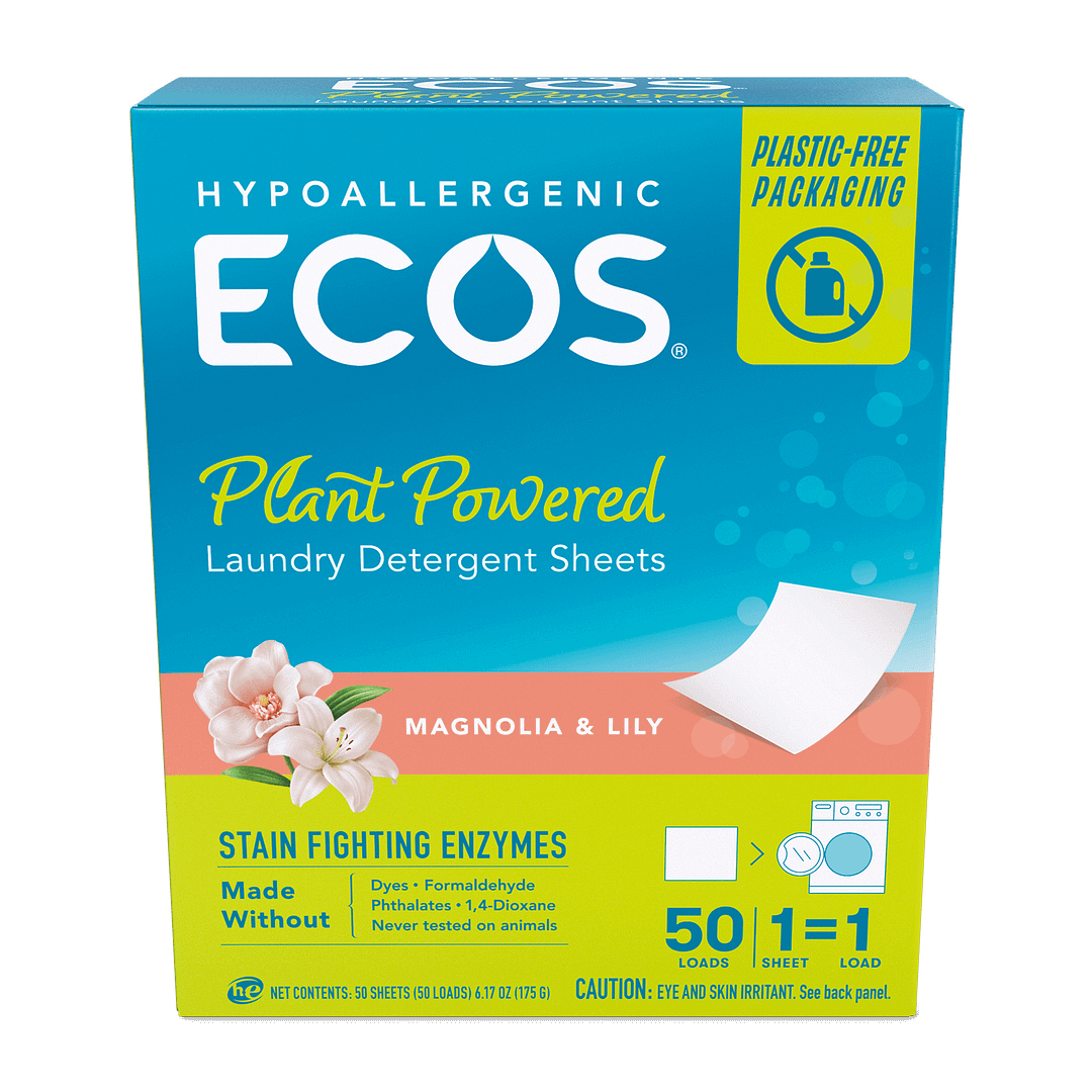 ECOS Laundry Detergent Sheets '“ Magnolia & Lily
