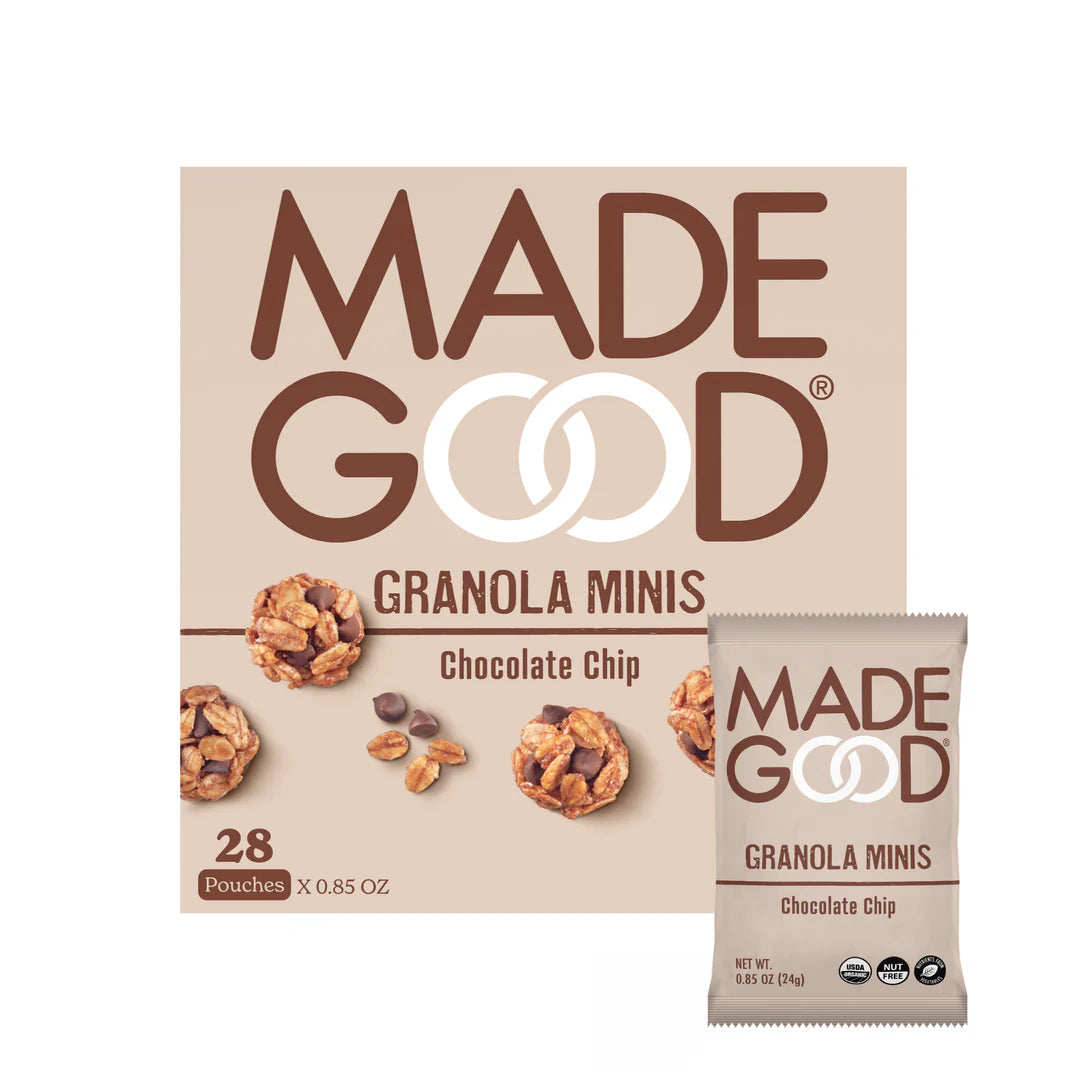 MadeGood Chocolate Chip Granola Minis 6 Boxes