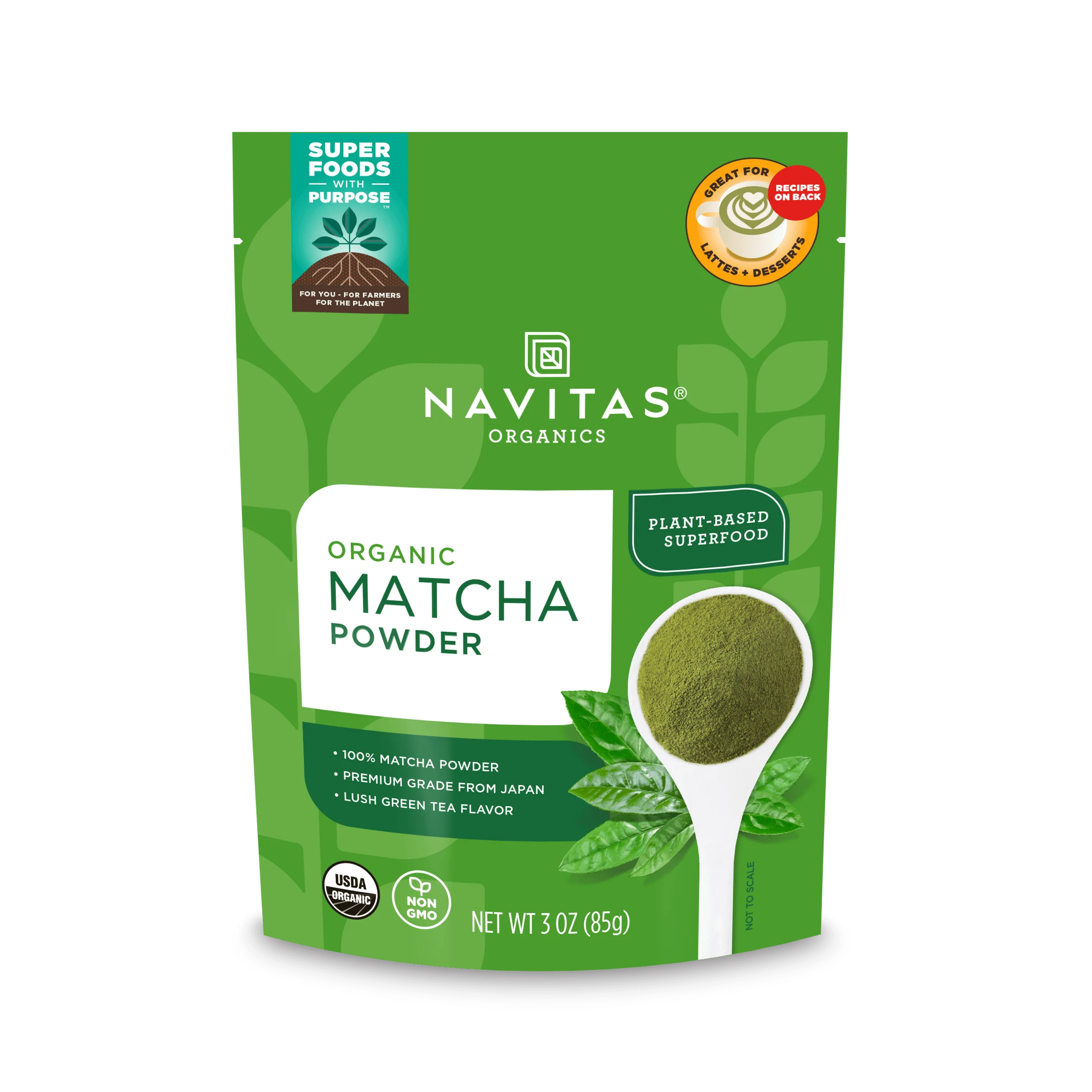 Navitas ORGANIC Matcha Powder 6 Pack