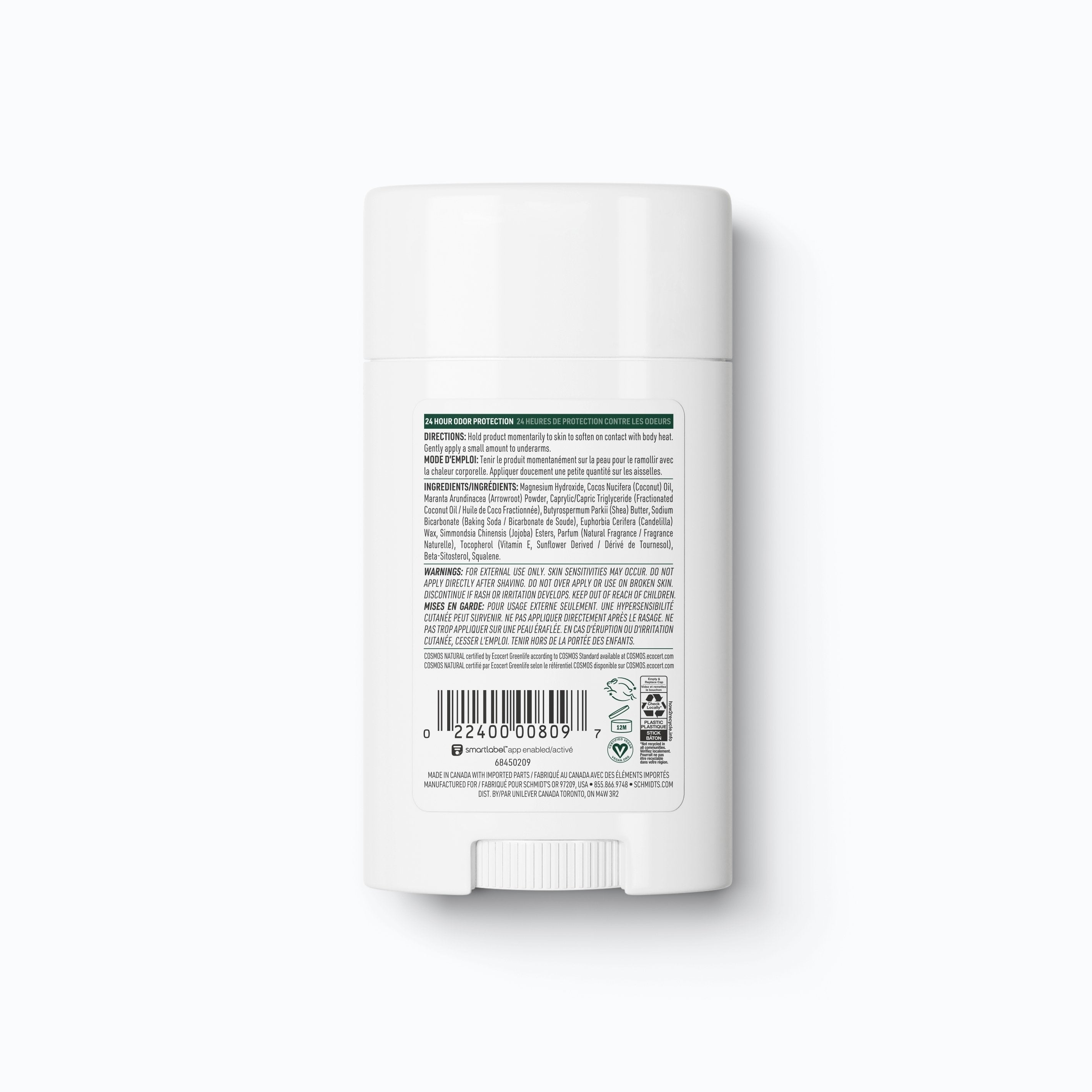 Schmidt's Fresh Fir & Spice Deodorant Stick