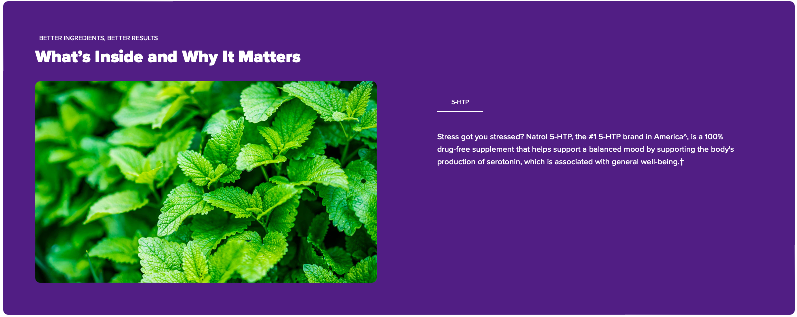 Natrol 5-HTP Mood & Stress Capsules - 50mg