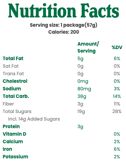 Nature's Bakery Fig Bar Apple Cinnamon