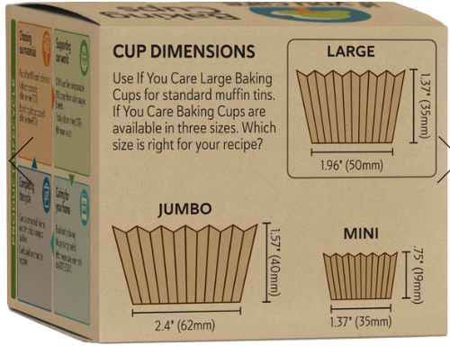 If You Care Large Baking Cups