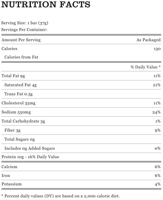 EPIC Beef Sea Salt + Pepper