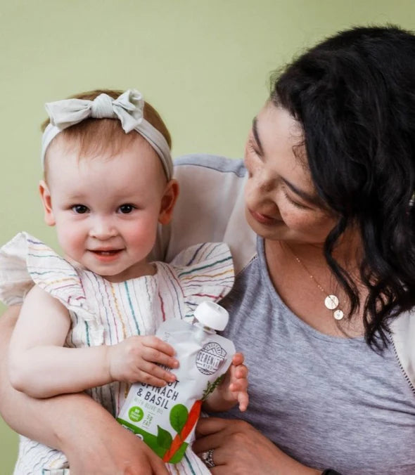 Serenity Kids Organic Carrot Spinach & Basil with Organic Olive Oil