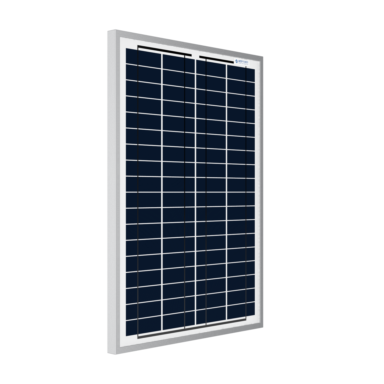 ACOPower 25 Watts Poly Solar Panel, for 12 Volt Battery Charger-17